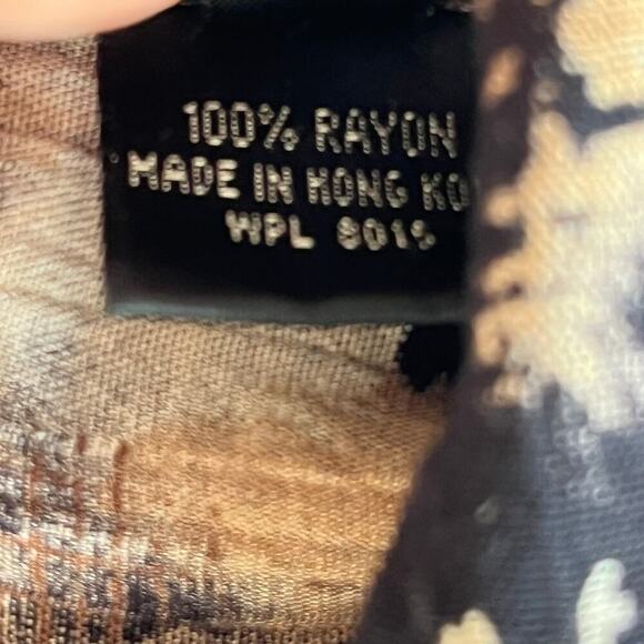 Riscatto men’s short sleeve Shirts Collared Button Up Hawaiian Beach Summer XL - Picture 7 of 10